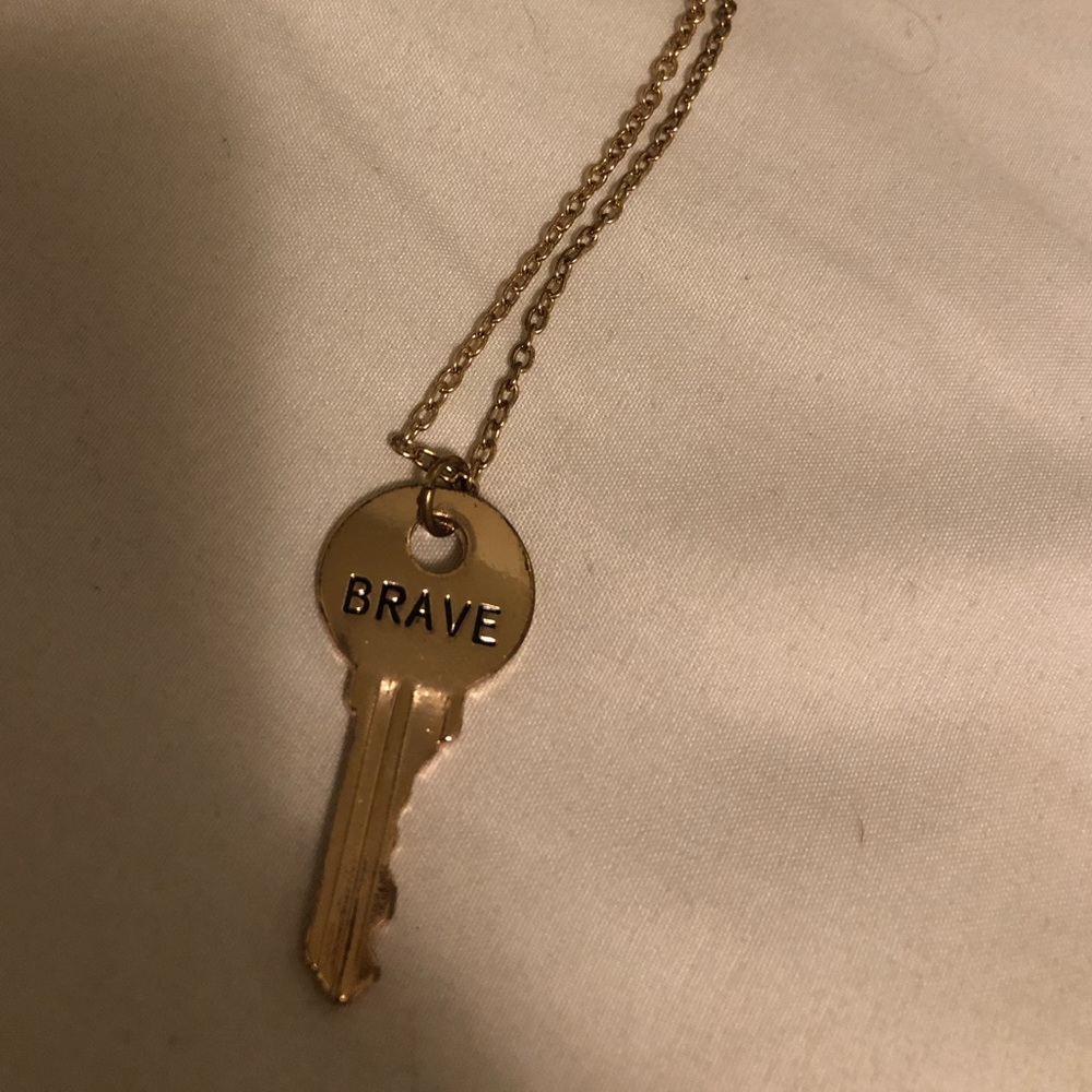 “Brave” necklace